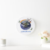 Shalom Clock Ronde Klok (Huis)