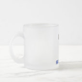 Shalom cross matglas koffiemok (Links)