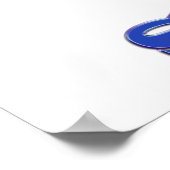 Shalom cross poster (Hoek)