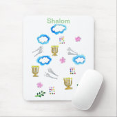 Shalom en Trompetten Muismat! Muismat (Met muis)