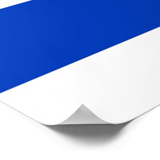 Shalom Flag Israël Poster (Hoek)