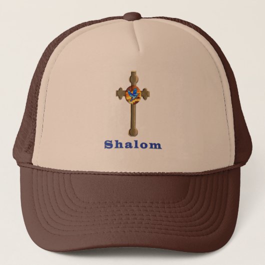 Shalom giften trucker pet (Voorkant)