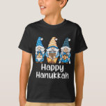 Shalom Gnomes Jew Hanukkah Chanukah Jewish Holiday T-shirt<br><div class="desc">Shalom Gnomes Jood Chanoeka Chanoeka Joodse Vakantie kabouter</div>