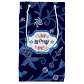 "Shalom" - Hebreeuwse tekstontwerpbrillentags Klein Cadeauzakje (Voorkant)