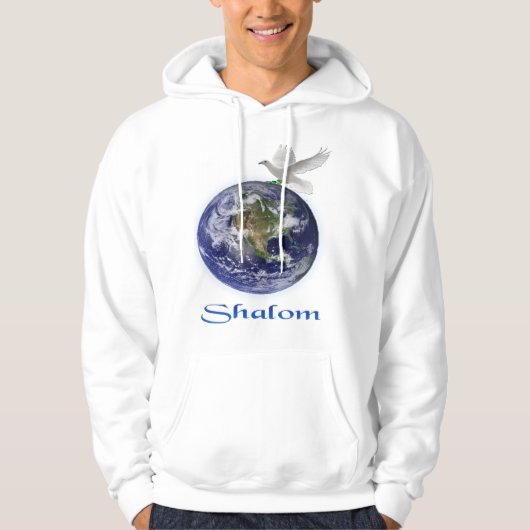 shalom hoodie (Voorkant)