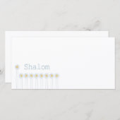 Shalom {Horizontaal} (Voorkant / Achterkant)