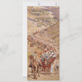 Shalom in Pesach. Fine Art Pesach Wenskaart Kaart (Voorkant)