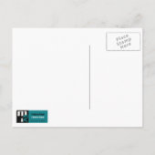 Shalom in Pesach. Gelukkig Pascha Briefkaart (Achterkant)