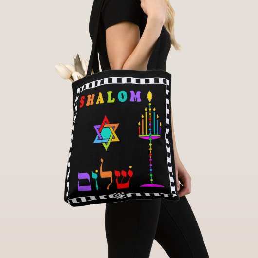 Shalom Israel Tote Bag (Dichtbij)