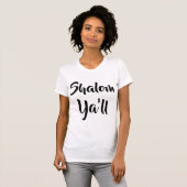 shalom je t-shirt (Voorkant volledig)