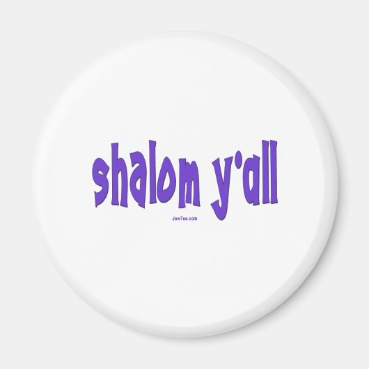 SHALOM JULLIE GESCHENKEN MAGNEET (Voorkant)