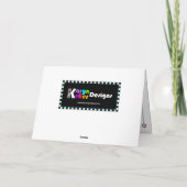 Shalom kattenstaarten kaart (Achterkant)