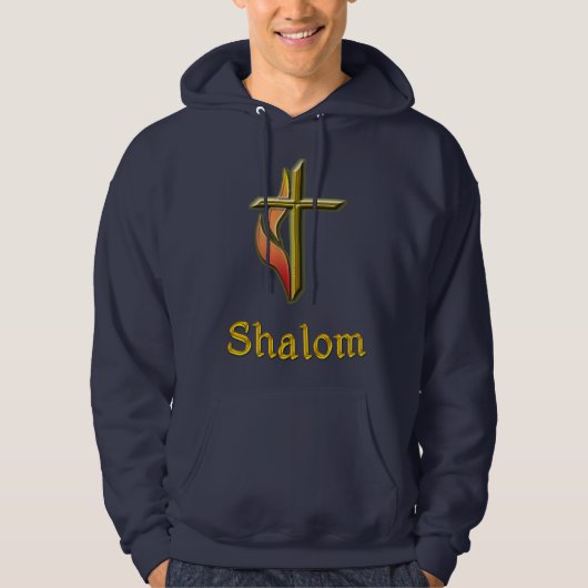 Shalom-kleding en meer hoodie (Voorkant)