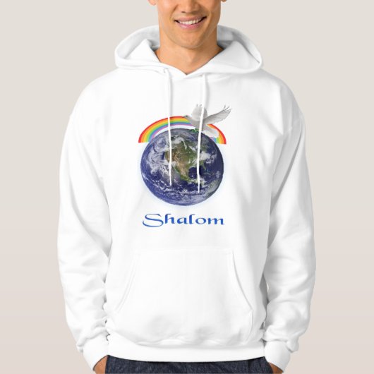 Shalom-kleding Hoodie (Voorkant)