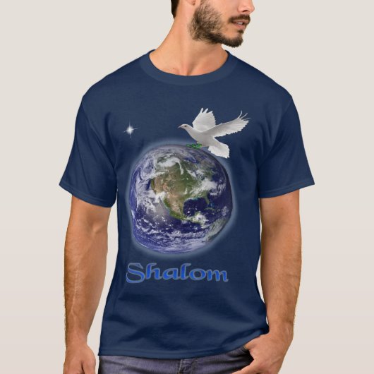Shalom kleding t-shirt (Voorkant)