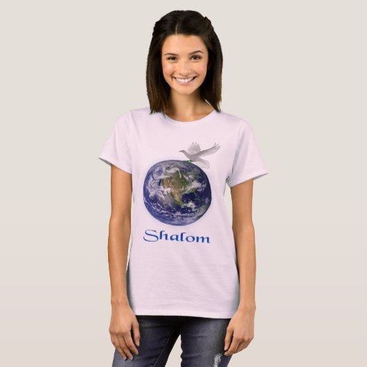 Shalom-kleding T-Shirt (Voorkant volledig)
