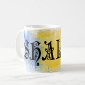 Shalom Koffiemok (Voorkant links)