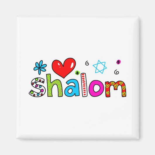Shalom Magneet (Voorkant)