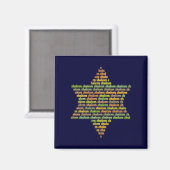 Shalom Magneet (Voorkant / Achterkant)