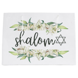 Shalom (met Lelies en de ster van David) Groot Cadeauzakje