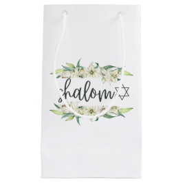 Shalom (met Lelies en de ster van David) Klein Cadeauzakje