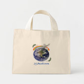 shalom mini tote bag (Voorkant)