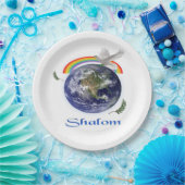 shalom papieren bordje (Feest)