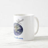Shalom Peace Dove Koffiemok (Voorkant rechts)