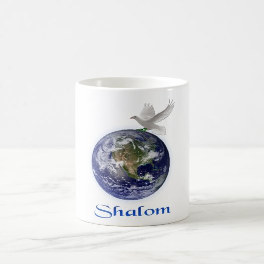 Shalom Peace Dove Koffiemok (Center)