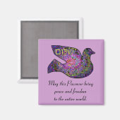Shalom Peace Pascha Magnet (Voorkant / Achterkant)