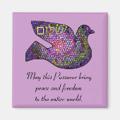 Shalom Peace Pascha Magnet (Voorkant)
