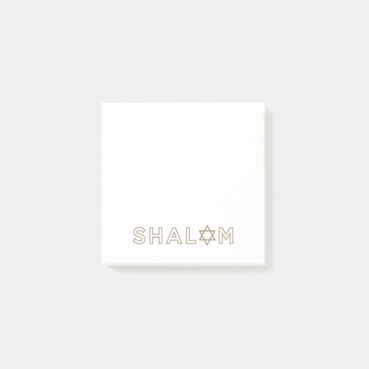 Shalom Post-It Notes (Voorkant)