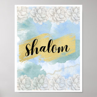 Shalom Poster
