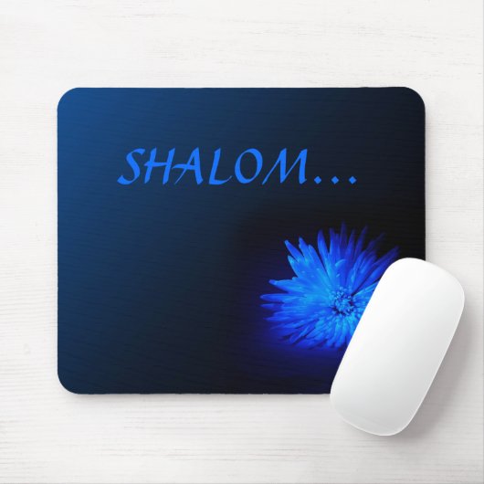 SHALOM... Religieuze mousepad Muismat (Met muis)