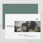 Shalom Shalom-fotokaart Kaart (Voorkant / Achterkant)