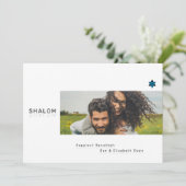 Shalom Shalom Fotokaart Kaart (Staand voorkant)
