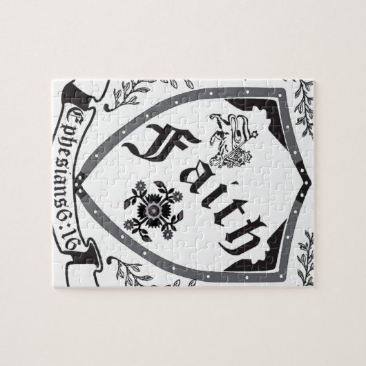 Shalom Shield of Faith Legpuzzel (Horizontaal)