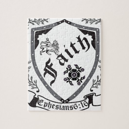 Shalom Shield of Faith Legpuzzel (Verticaal)