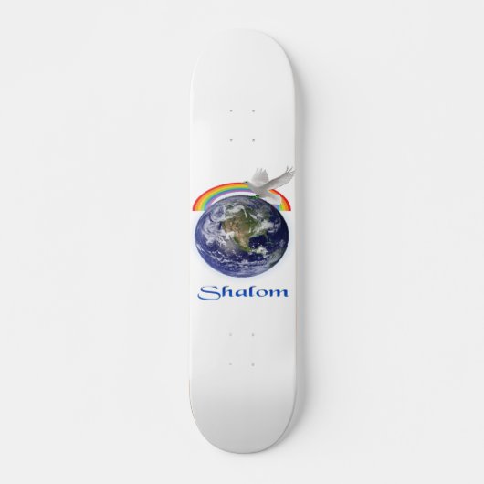 shalom skateboard (Voorkant)