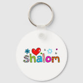 Shalom Sleutelhanger (Voorkant)