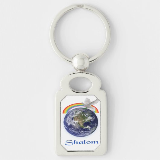 Shalom Sleutelhanger (Voorkant)