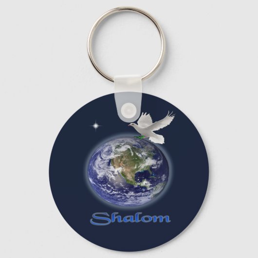 Shalom Sleutelhanger (Voorkant)