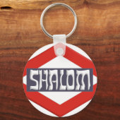 Shalom Sleutelhanger (Voorkant)