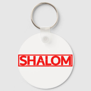 Shalom Stamp Sleutelhanger