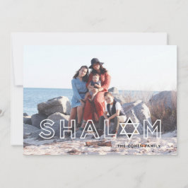 Shalom Star Chanoeka Vakantie Kaart
