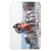 Shalom Star Hanukkah Magnet Magneet (Verticaal)
