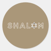Shalom Star Stickers (Voorkant)