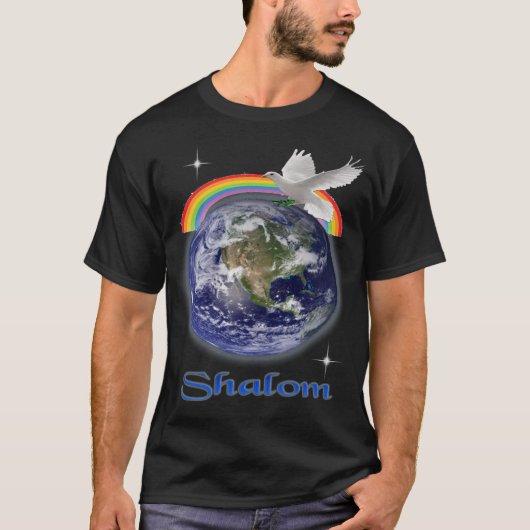 shalom t-shirt (Voorkant)