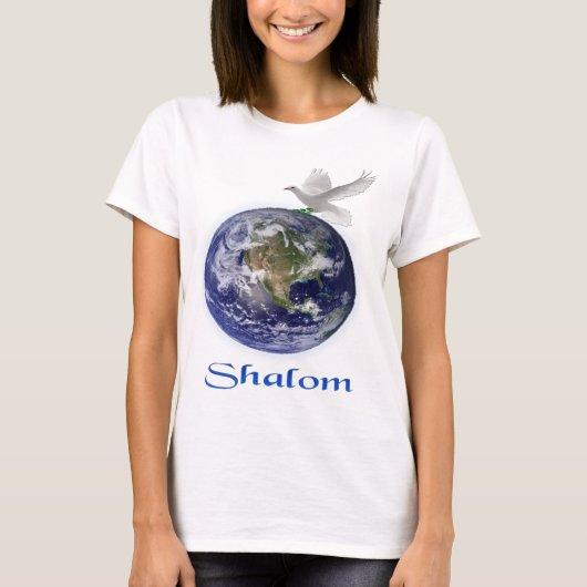 shalom t-shirt (Voorkant)