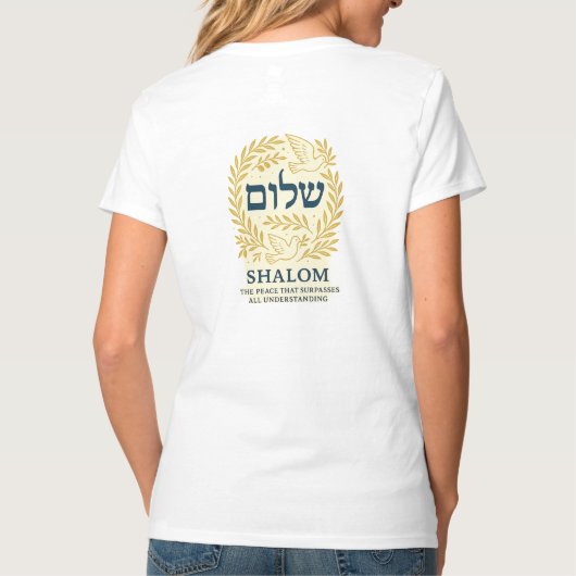 Shalom T-shirt (Achterkant)